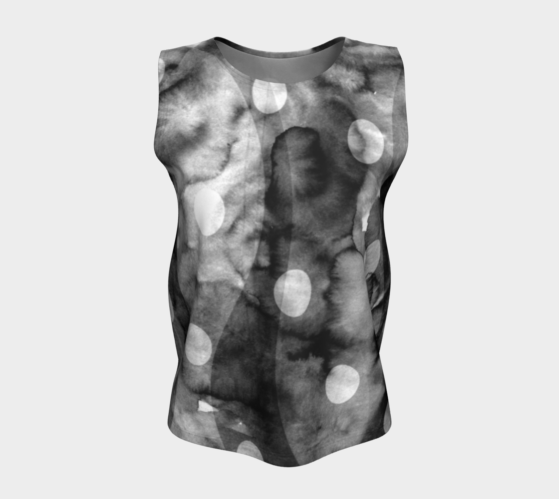 Because of You Loose Tank by Deloresart - deloresartcanada