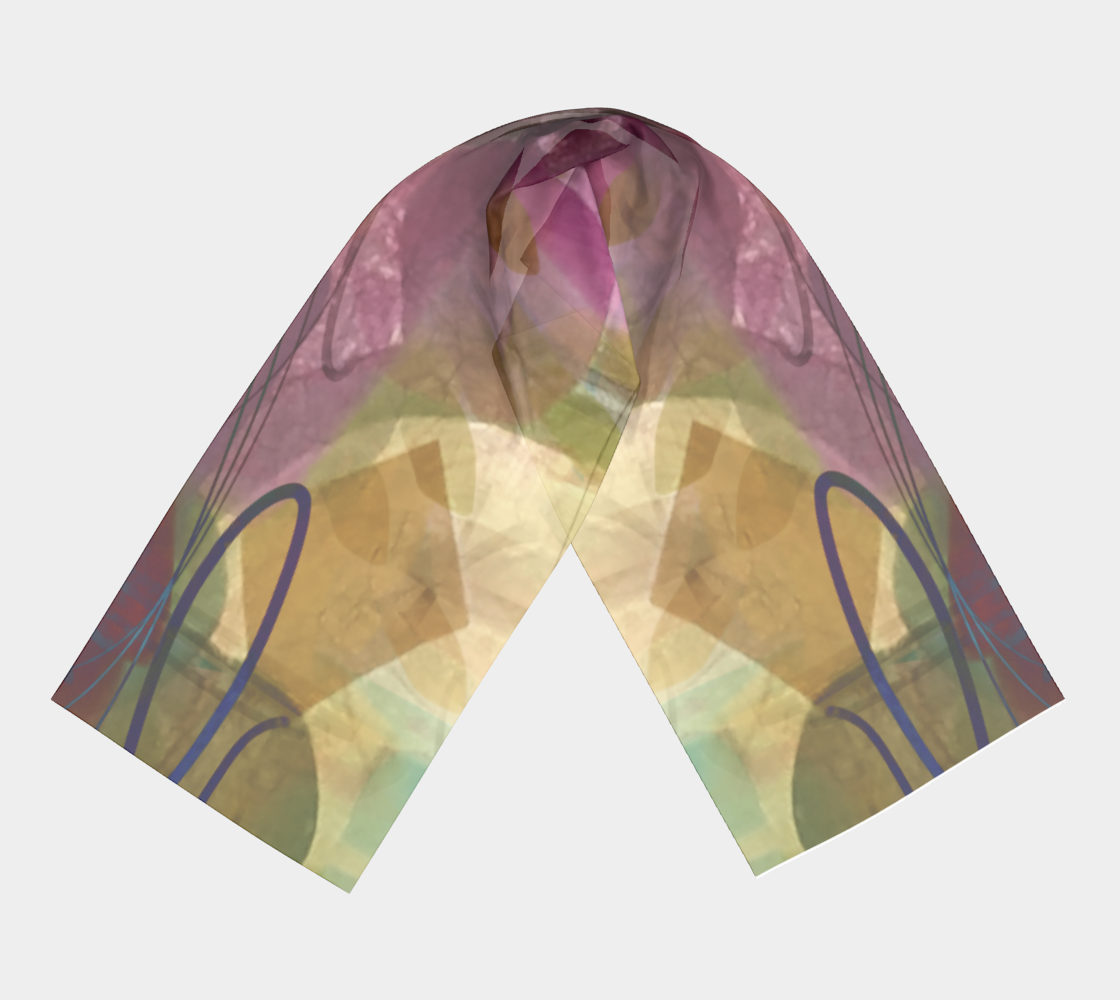 Diamonds and Pearls Scarf by Deloresart