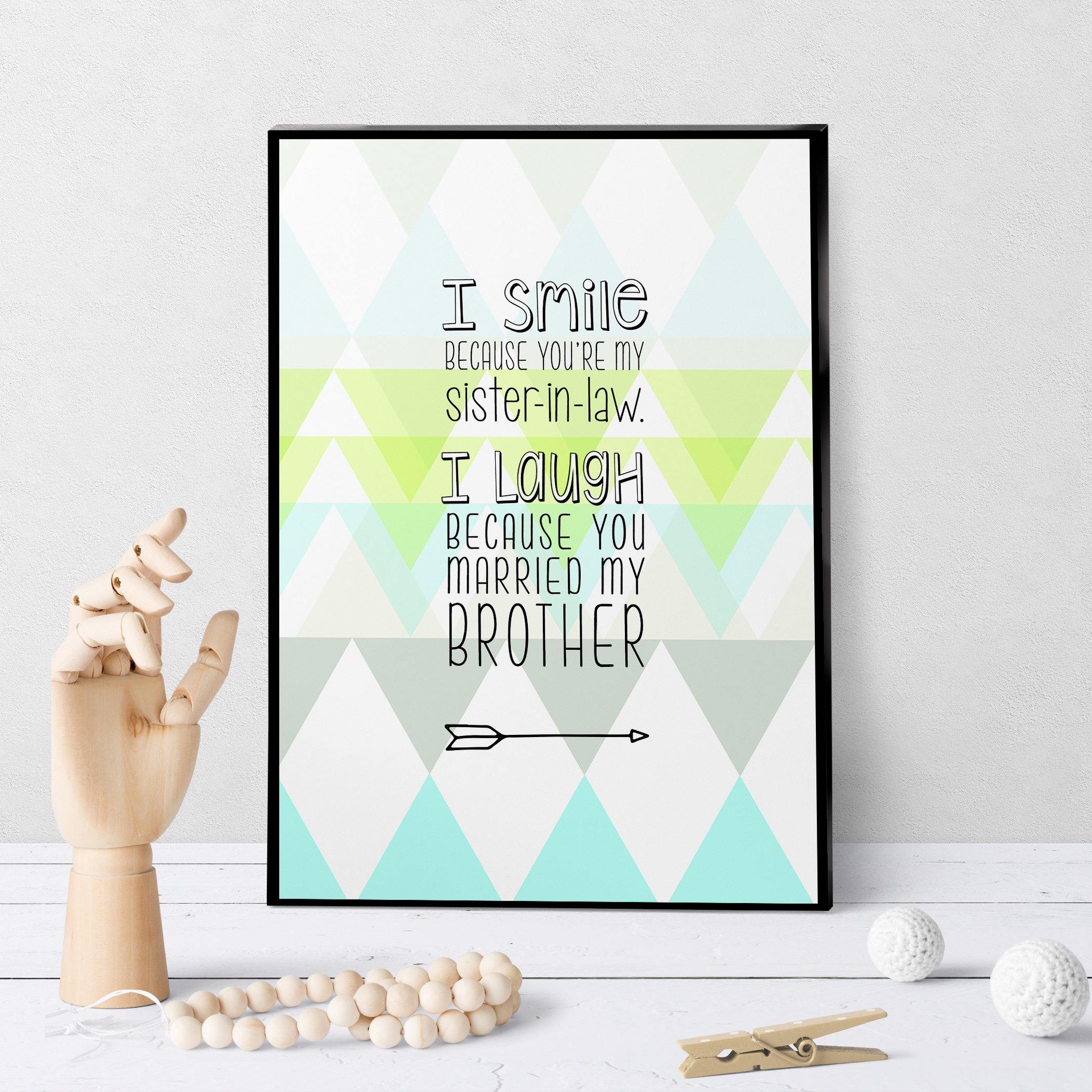0963 Sister In Law Laughing Art - deloresartcanada
