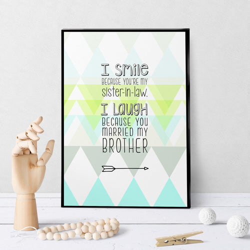 0963 Sister In Law Laughing Art - deloresartcanada