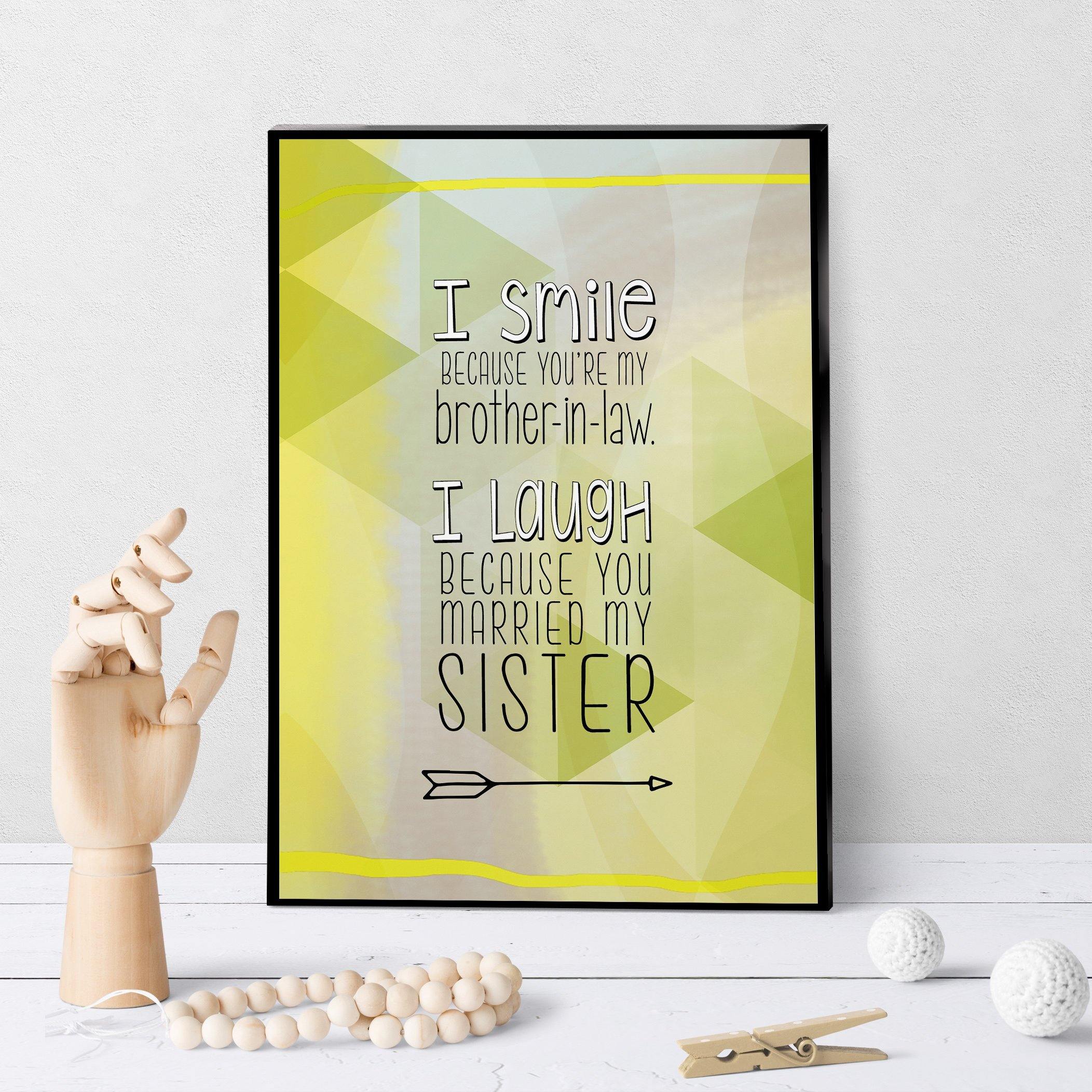0964 Brother In Law Laughing Art - deloresartcanada