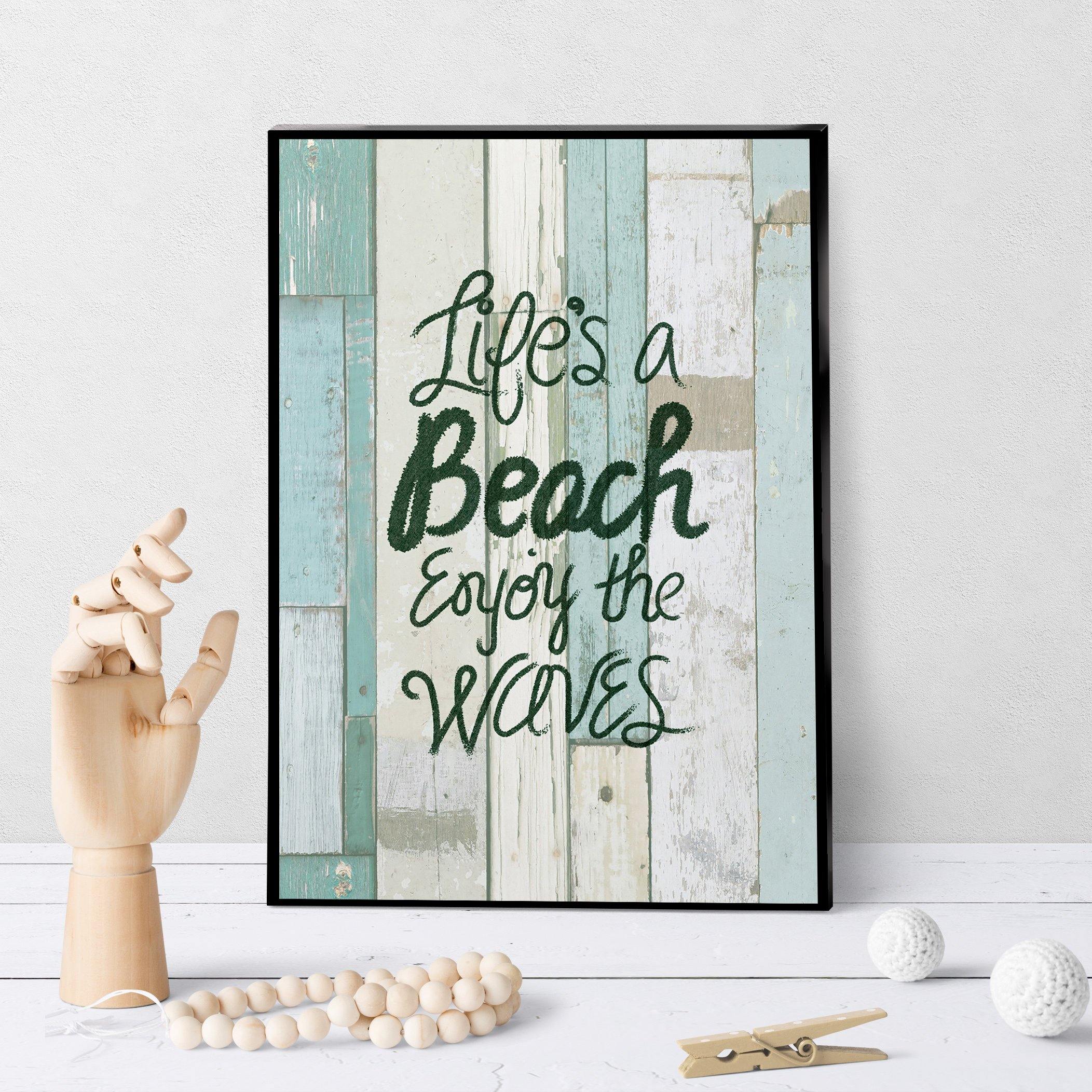 0970 Life's A Beach Art