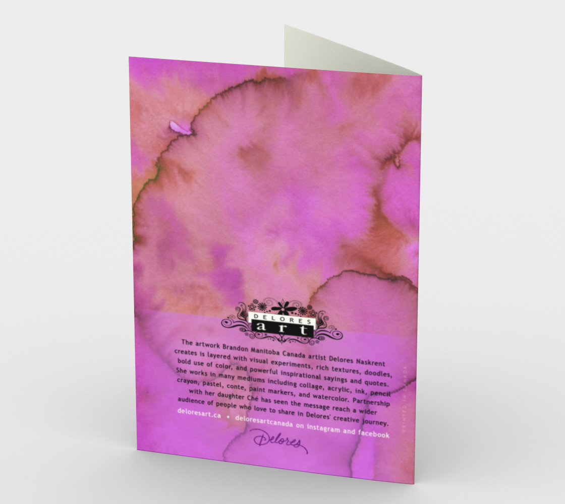1417 I Hope You Know Card by Deloresart - deloresartcanada