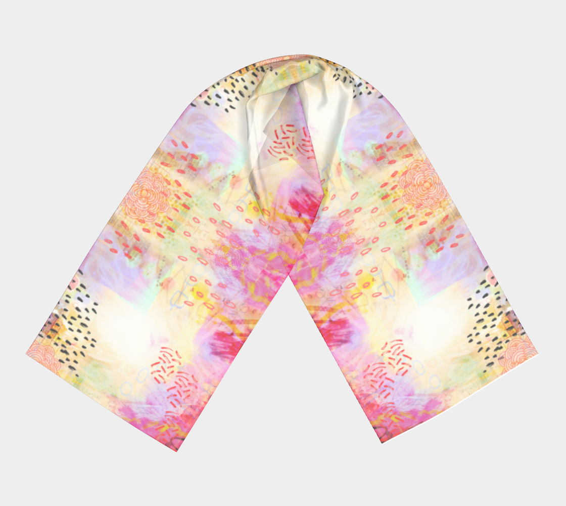 All You Need is Love Scarf by Deloresart
