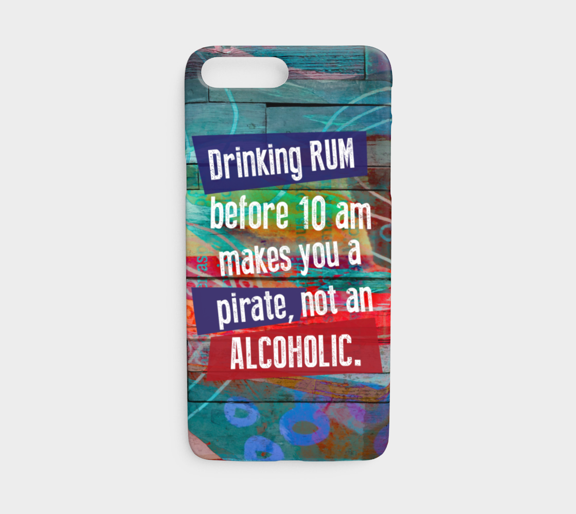 673  Drinking Rum Before 10am Device Case - deloresartcanada