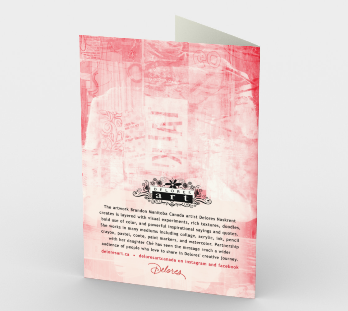 1395 They Knew It Card by Deloresart - deloresartcanada