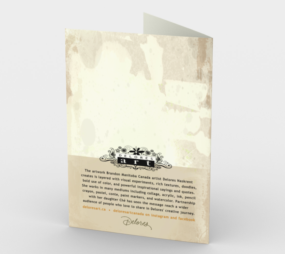 1314. Grant Me Serenity v.10  Card by DeloresArt