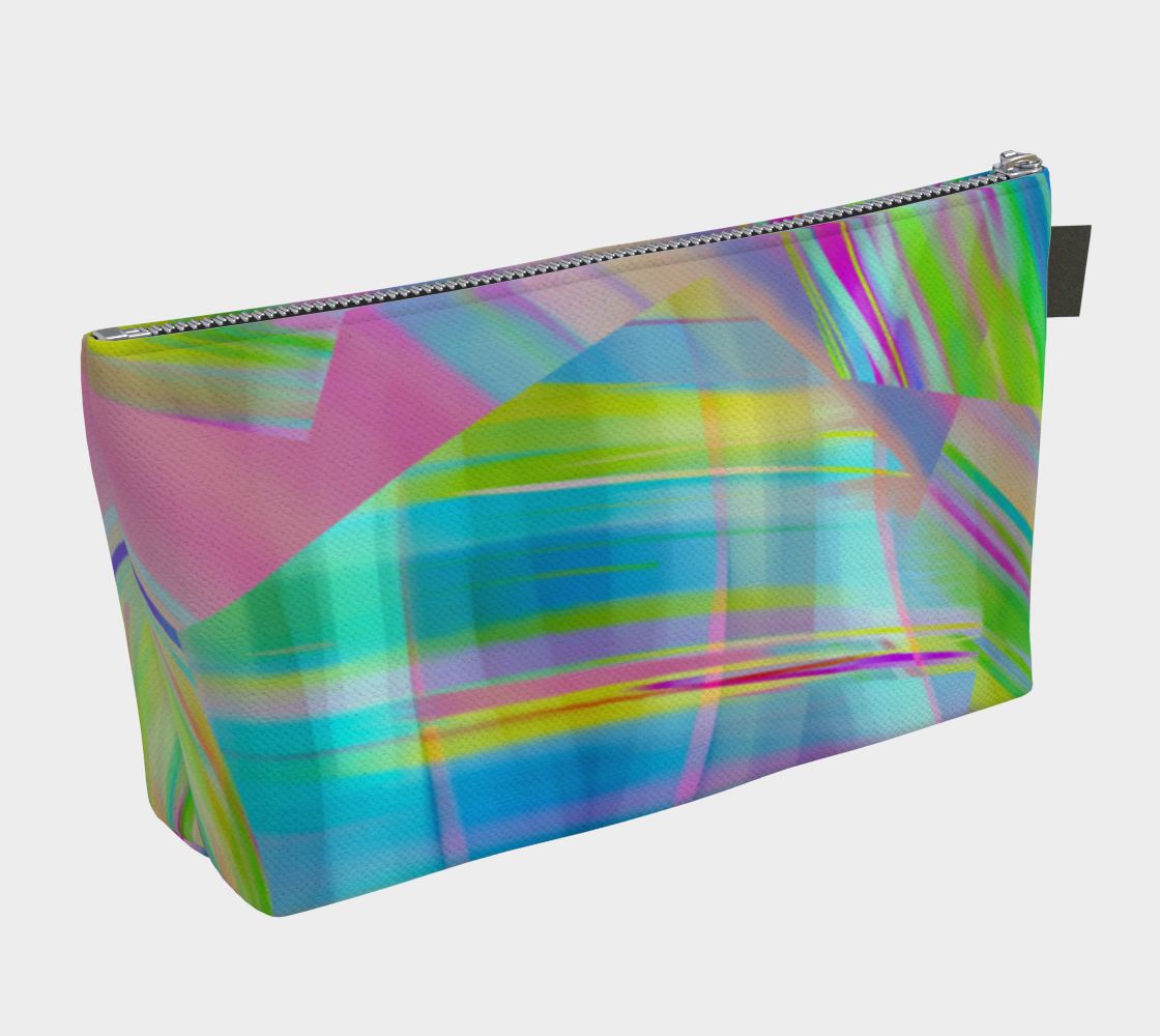 Tartan Cliffs Make-up Bag - deloresartcanada