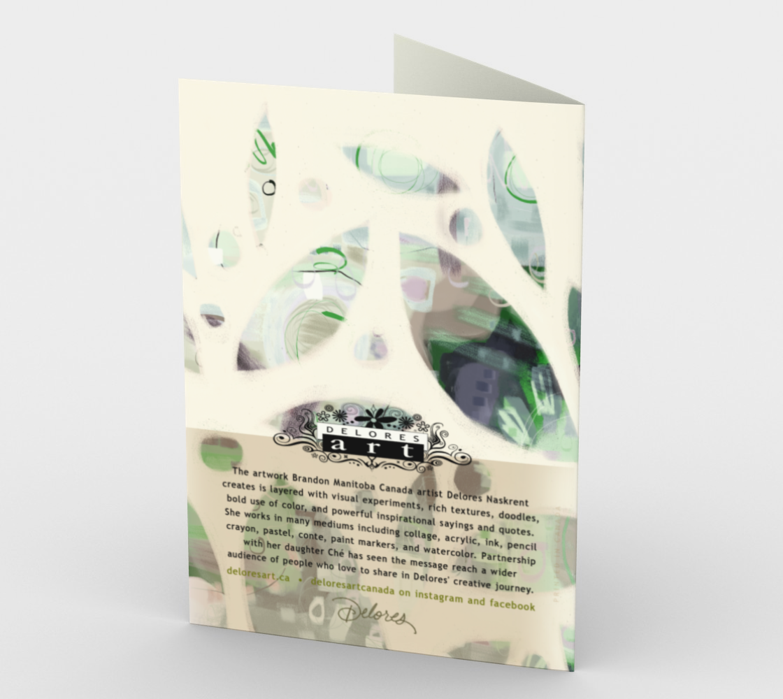 1309. Grant Me Serenity v.5  Card by DeloresArt