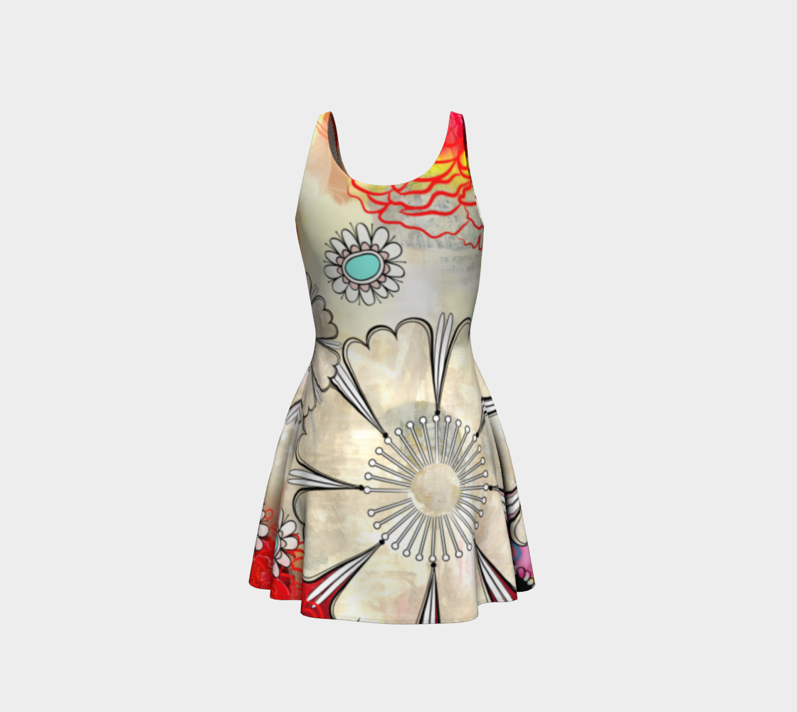 Flower Power Dress by Deloresart