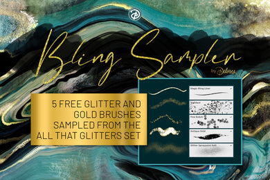 Volume 44  - Bling Sampler Brush Set