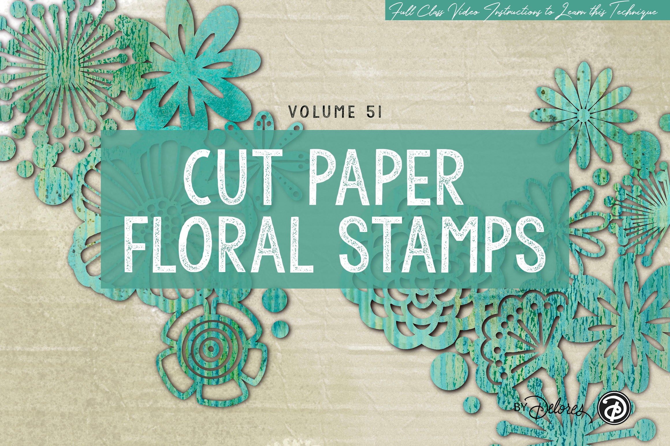 Volume 051 - Cut Paper Floral Silhouette Brush Set for Procreate