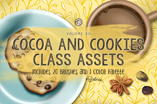 Volume 080 - Cocoa and Cookies Class Assets - deloresartcanada
