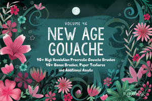 Volume 046 - New Age Gouache Brushes for Procreate