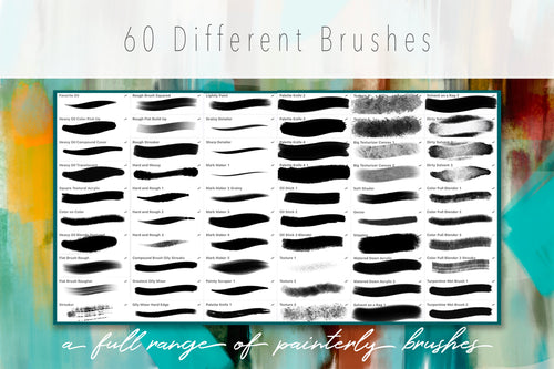Volume 055 - Modern Abstract Art Acrylic and Oil Brushes and More