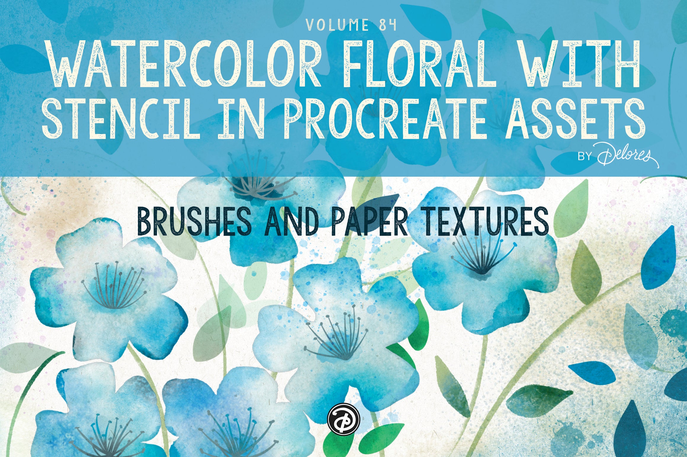 Volume 084 - Watercolour with Stencil in Procreate Class Assets ...