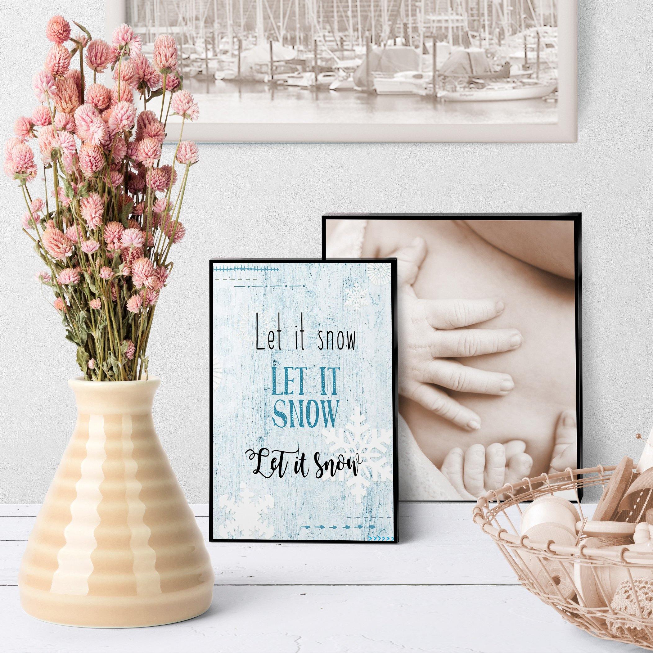 1005 Let It Snow Art - deloresartcanada