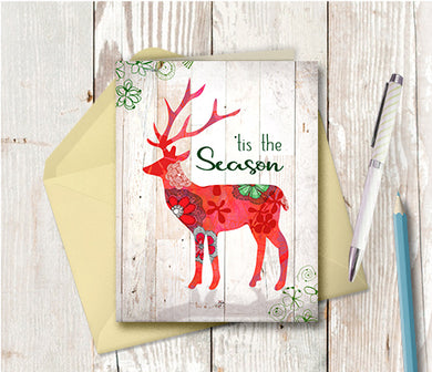 1006 'Tis the Season Card by Deloresart