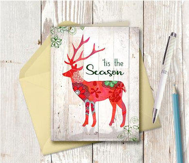 1006  Tis The Season Note Card