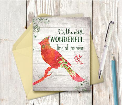 1008  It is The Most Wonderful Time Of The Year Note Card