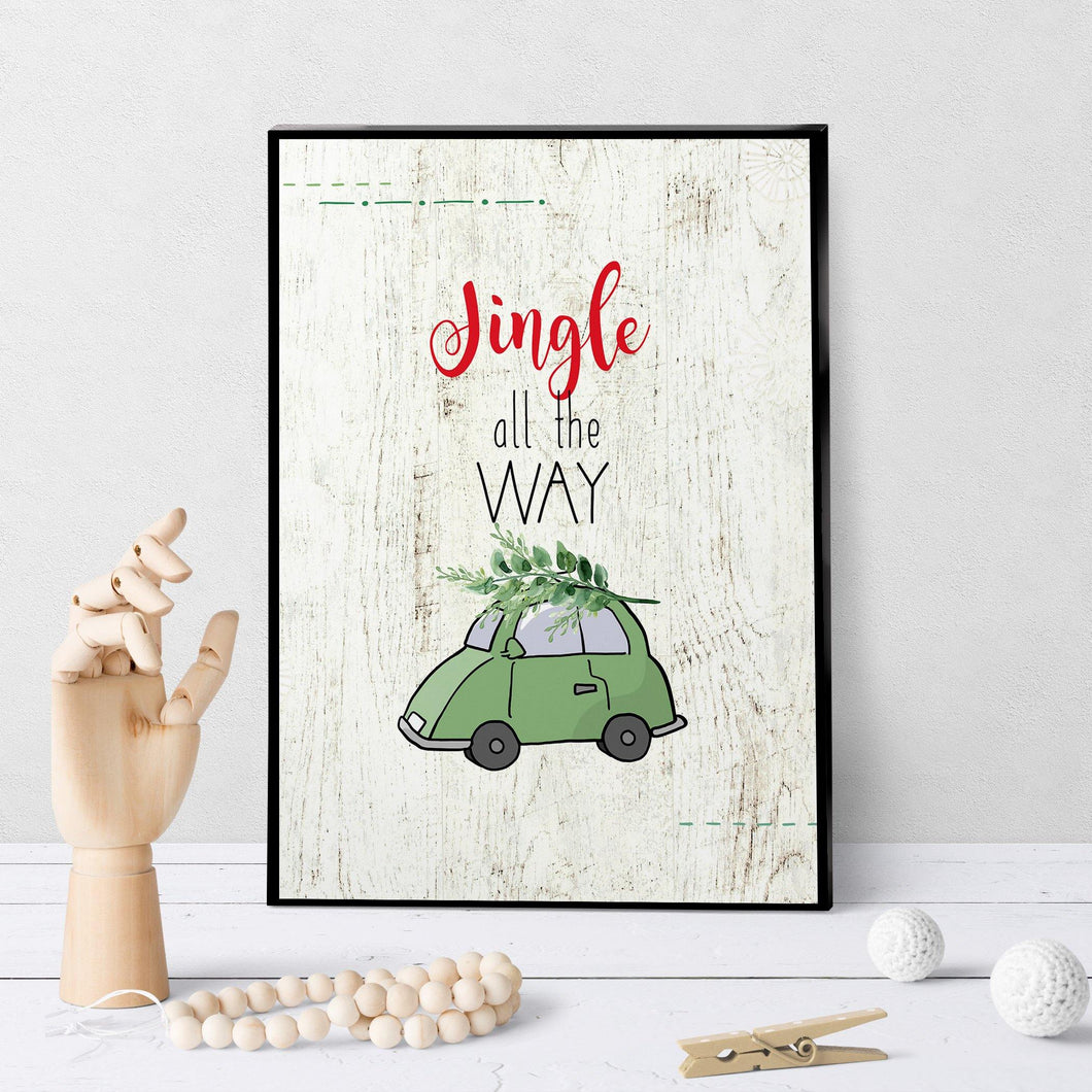 1010 Jingle All The Way Art - deloresartcanada