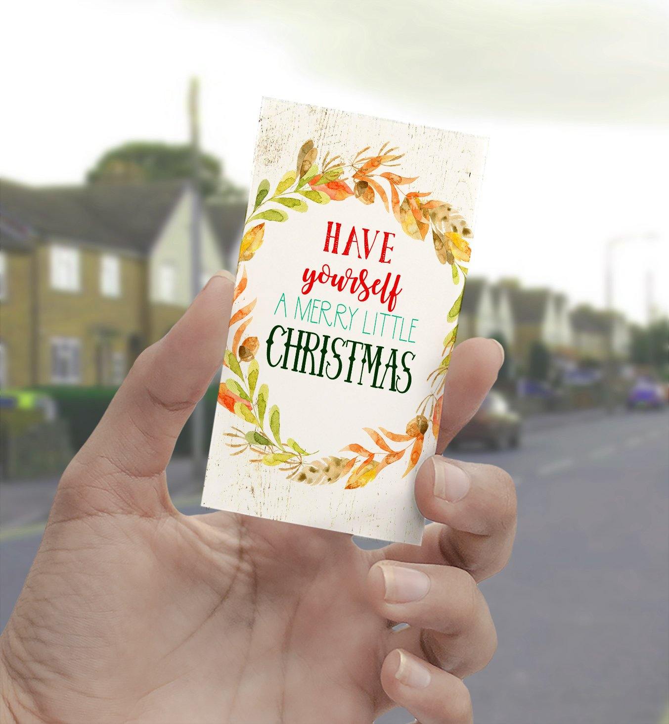 1011 Have Yourself A Merry Little Christmas Art - deloresartcanada