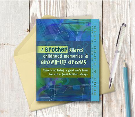 0104 Brother Note Card - deloresartcanada
