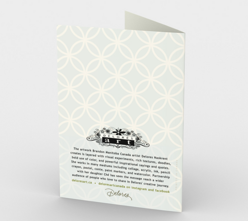 1312. Grant Me Serenity v.7  Card by DeloresArt - deloresartcanada