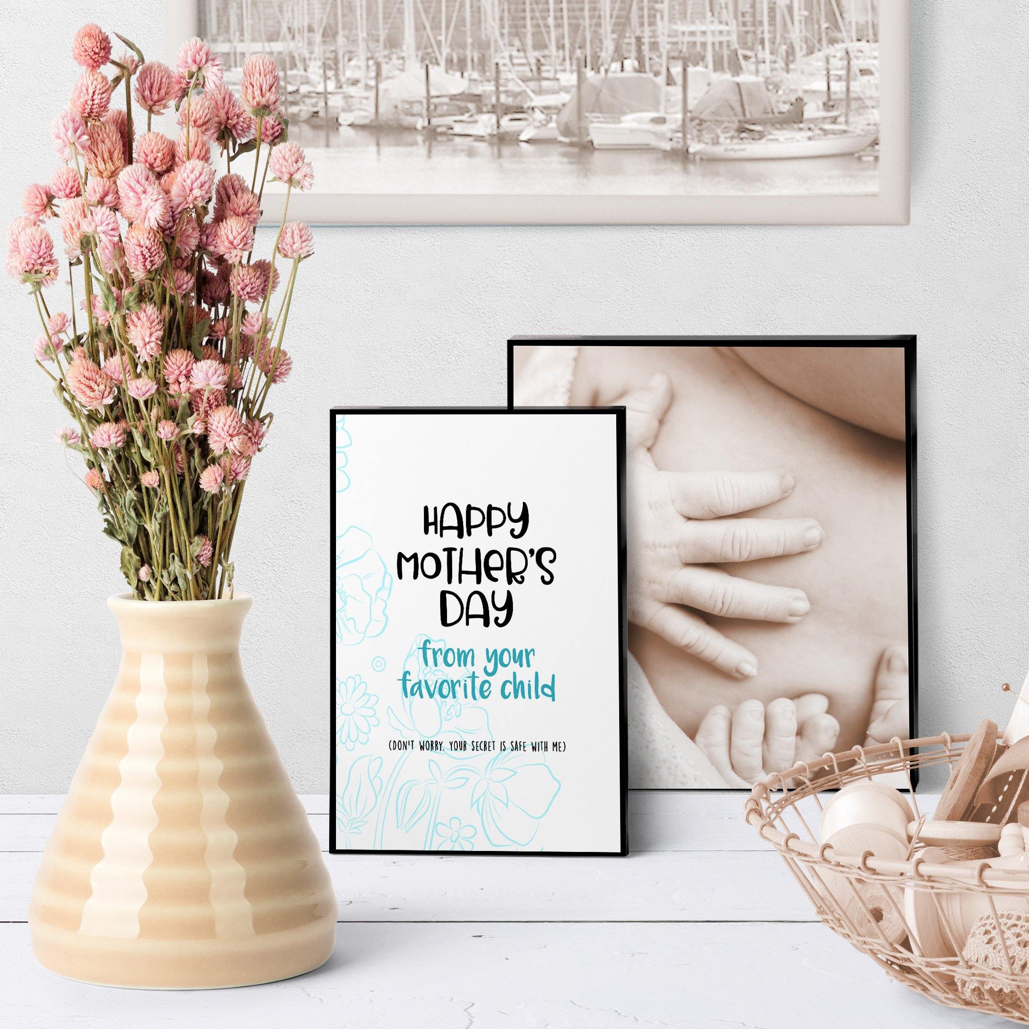1061 Happy Mother's Day From Favorite Child Art - deloresartcanada