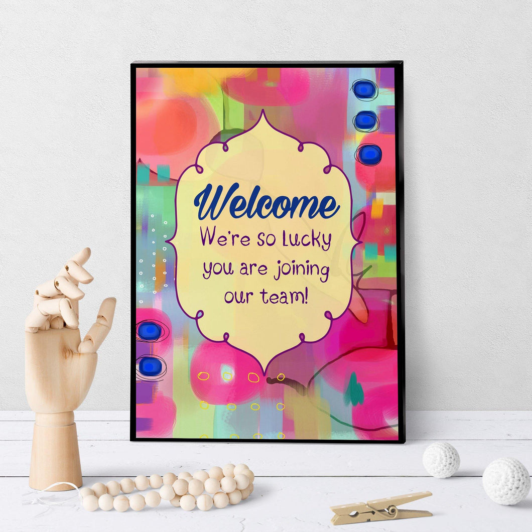 1062 Welcome We Are Lucky To Have You Art - deloresartcanada