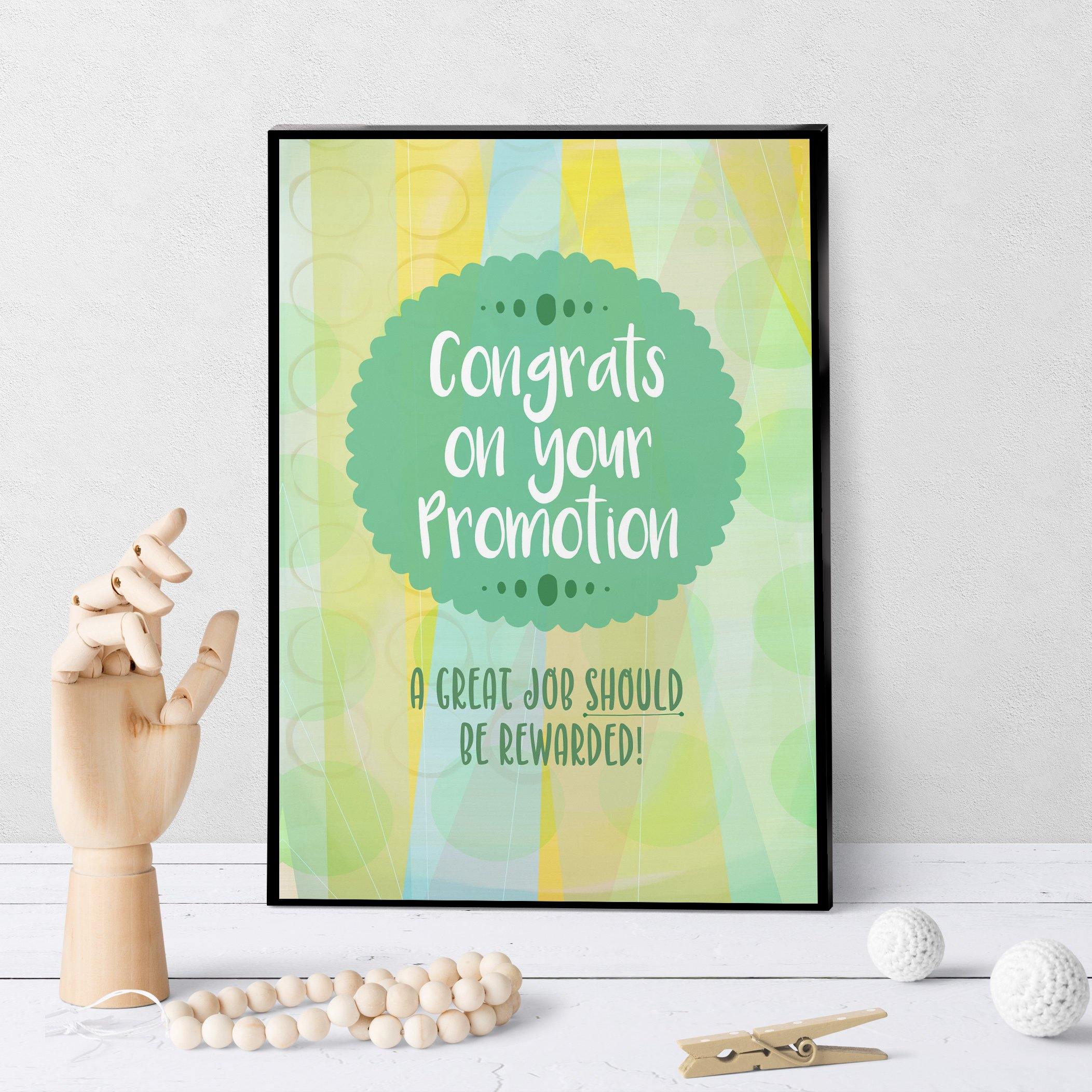 1063 Congrats On Your Promotion Art