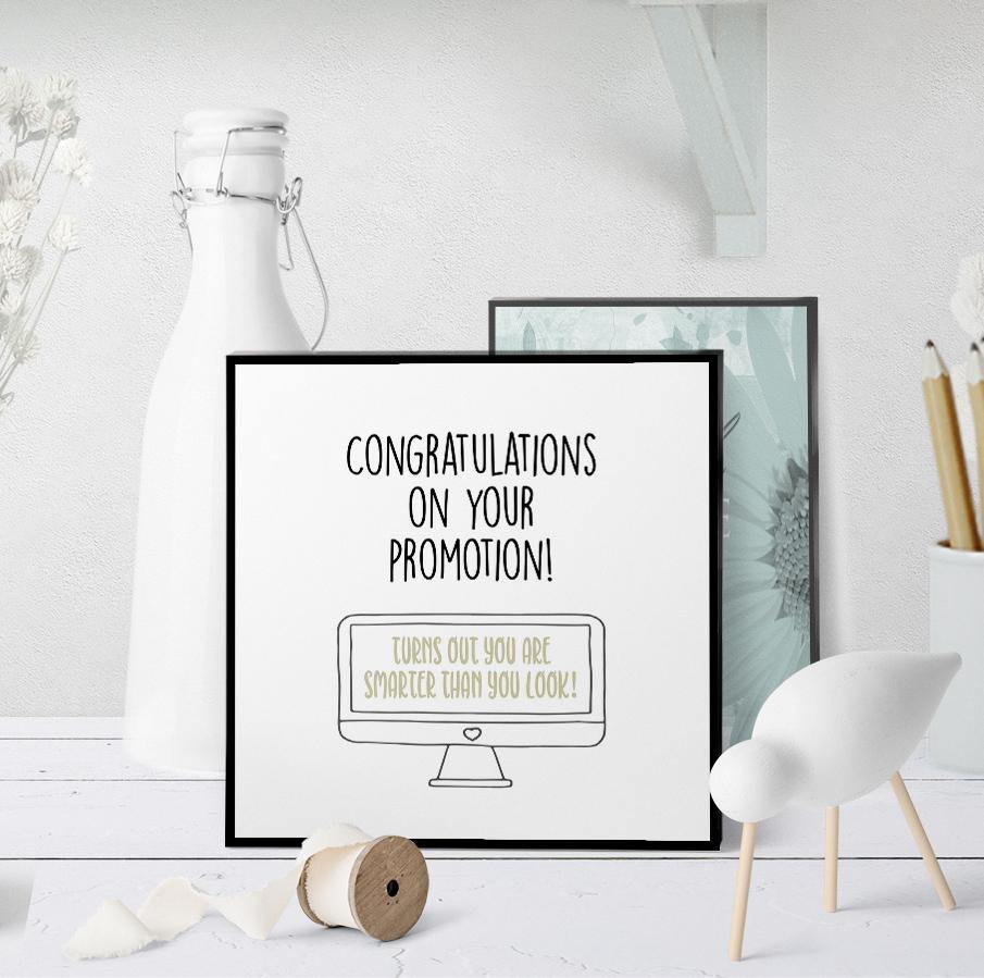 1064 Promotion Smarter Than You Look Art - deloresartcanada