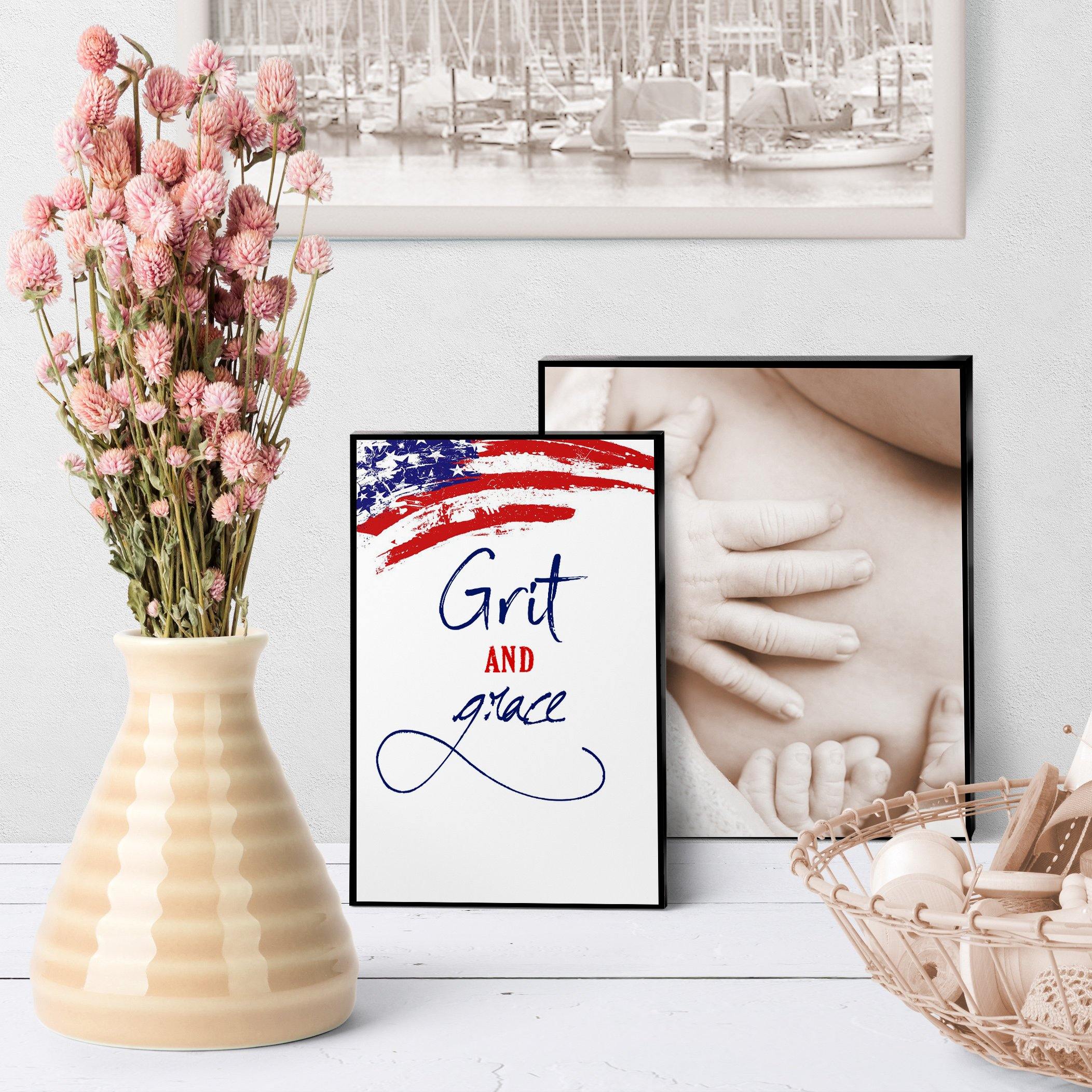 1067 Grit And Grace Art - deloresartcanada