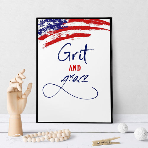 1067 Grit And Grace Art - deloresartcanada