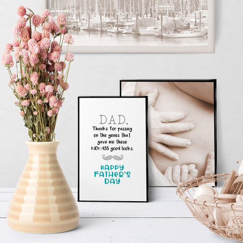 1073 Thanks For The Genes Art - deloresartcanada