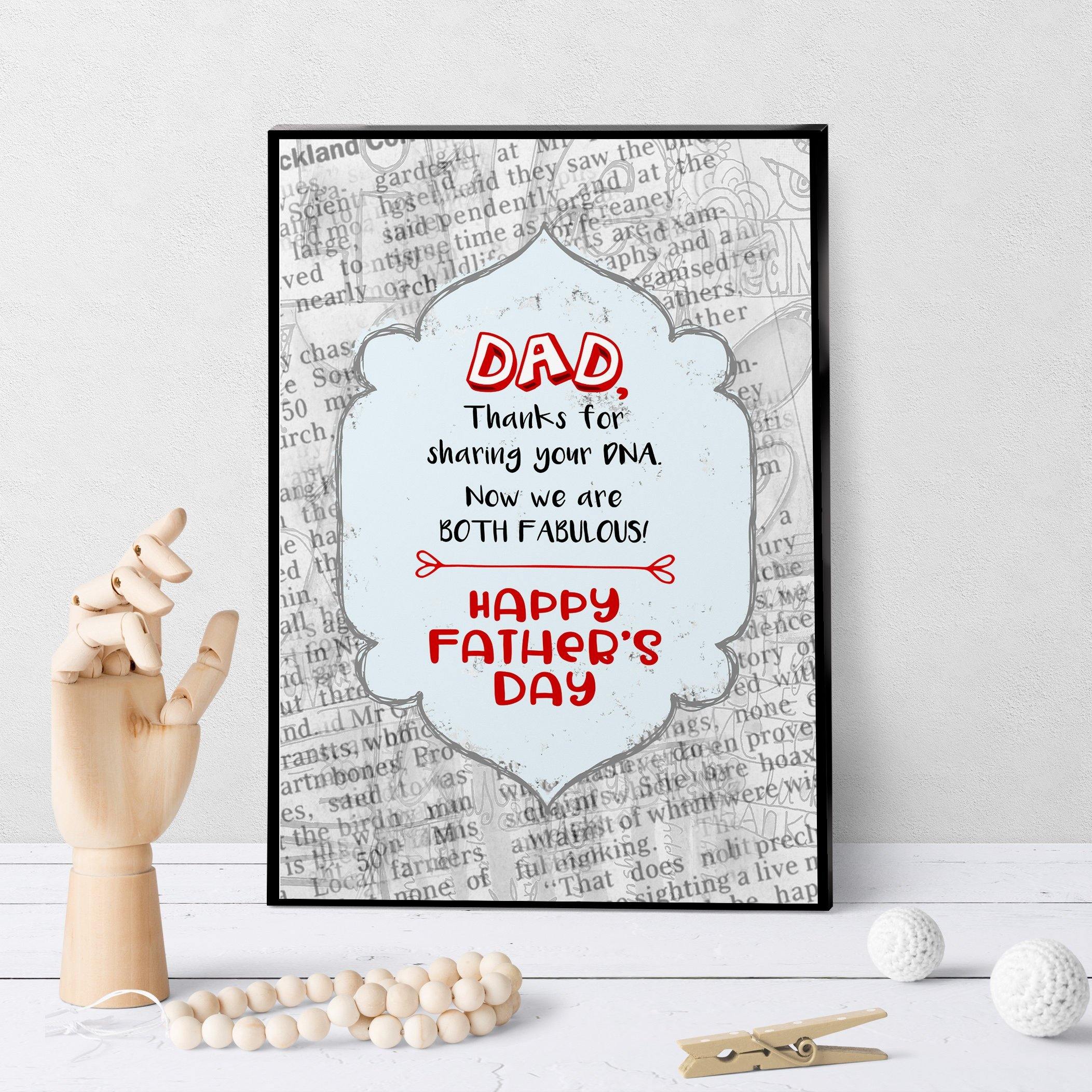 1074 Thanks For The Dna Art - deloresartcanada
