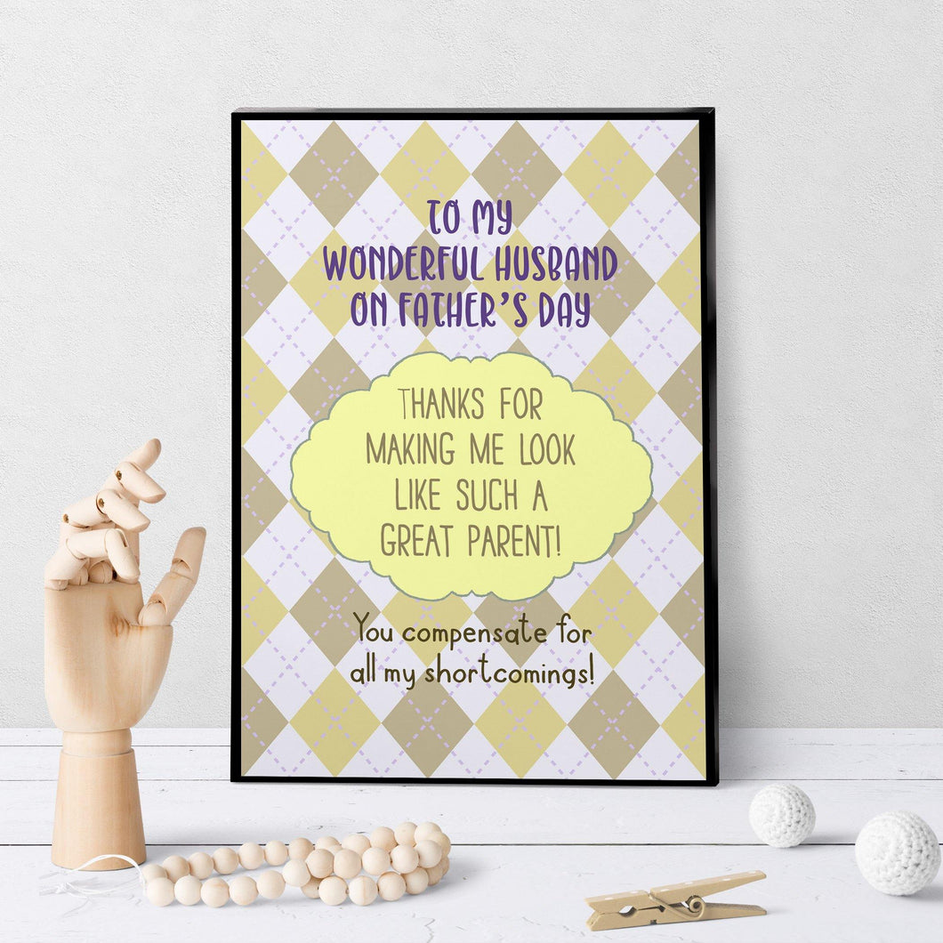 1075 Thanks For Parenting So Well Art - deloresartcanada