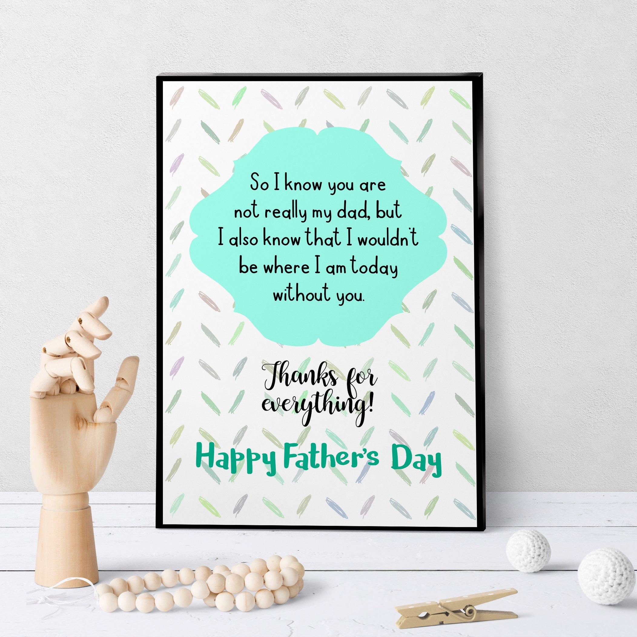 1076 Not Really My Dad Art