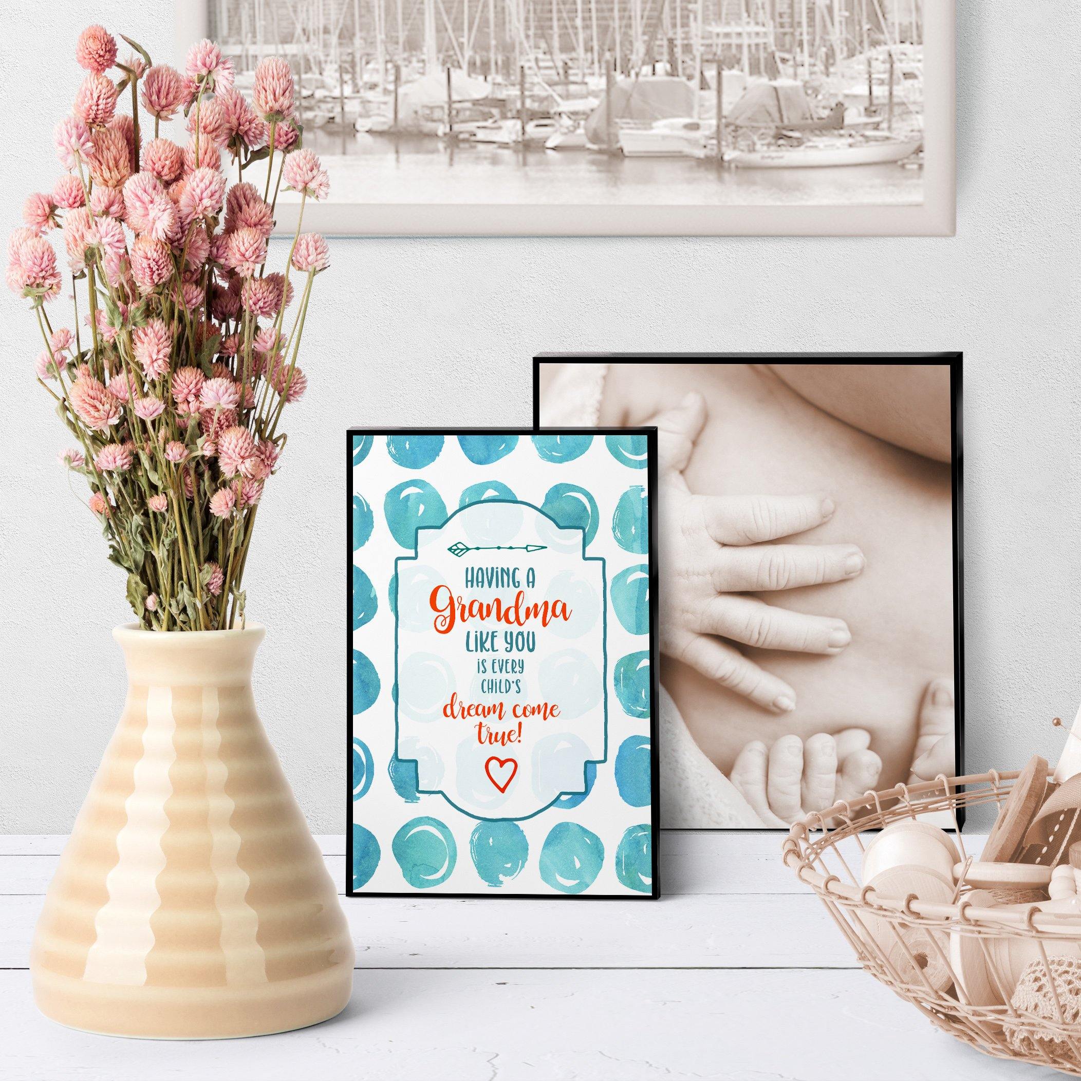 1081 Dream Come True Grandma Art - deloresartcanada
