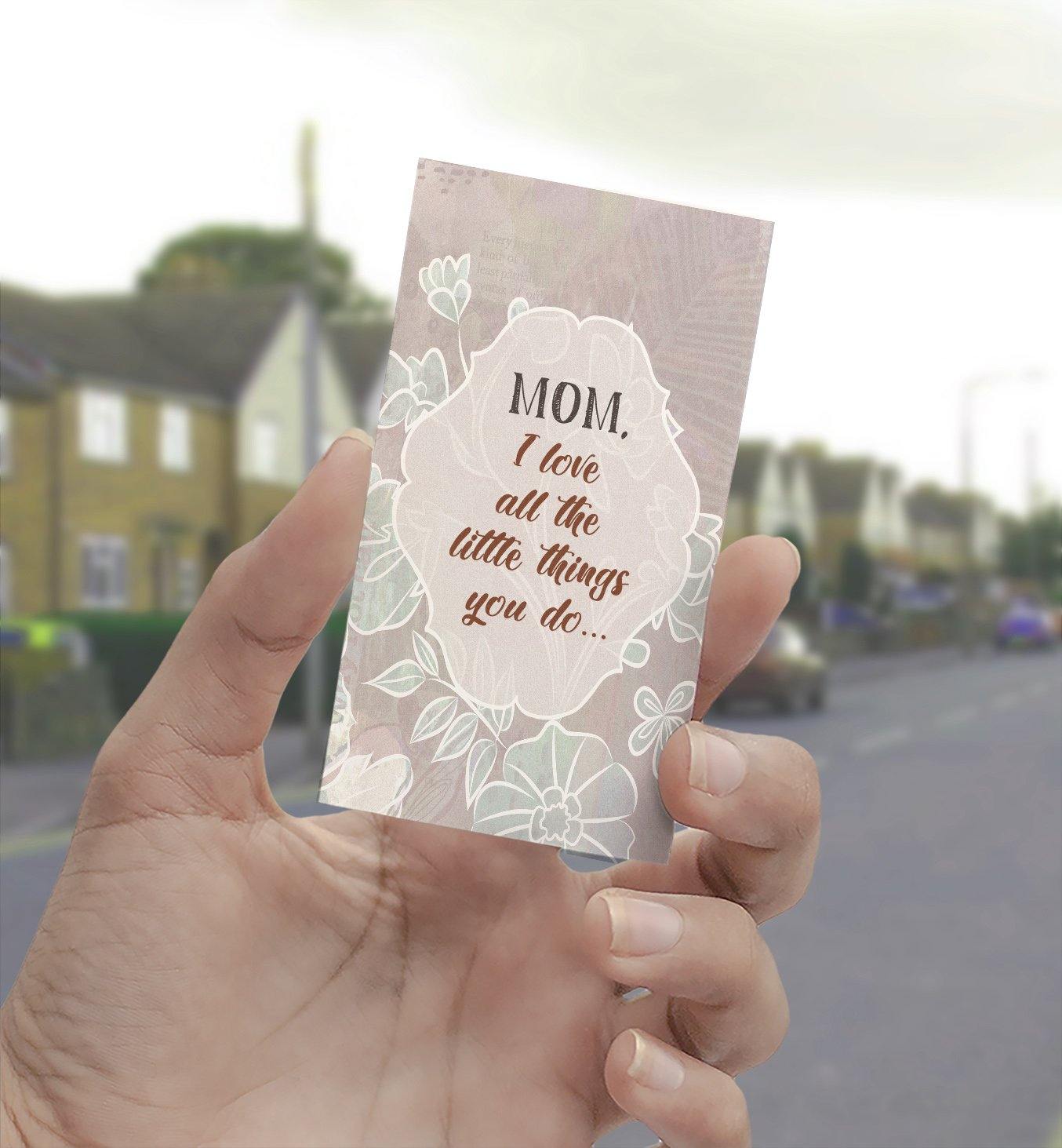 1125 Mom,I Love All The Little Things You Do Art - deloresartcanada