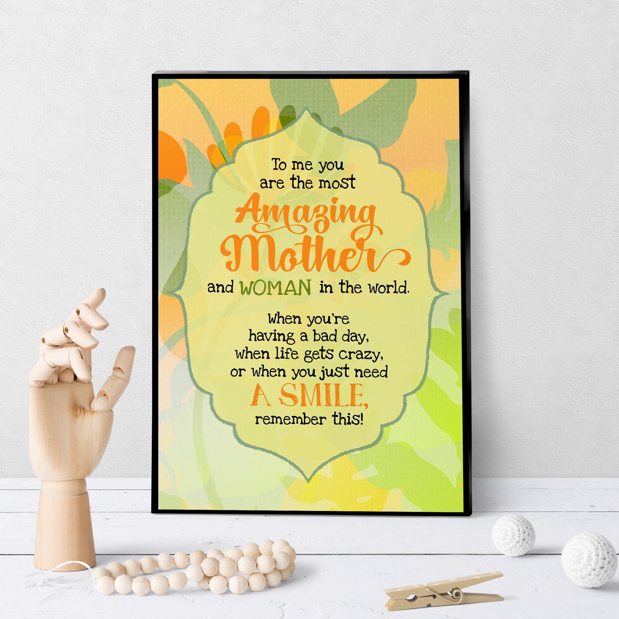 1129 Most Amazing Mom Art - deloresartcanada