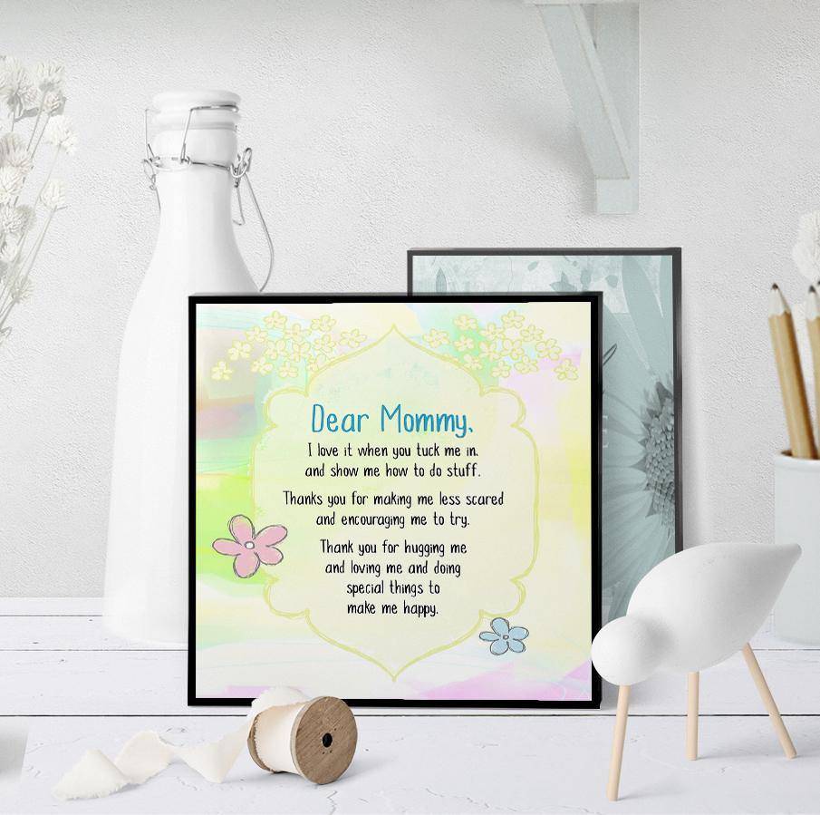 1130 Dear Mommy Art - deloresartcanada