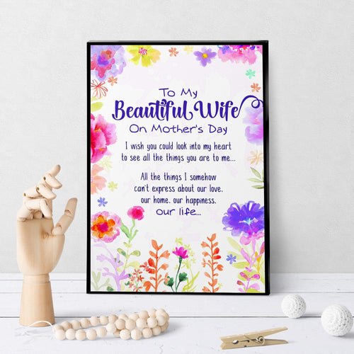 1131 Mother's Day From Husband Art - deloresartcanada