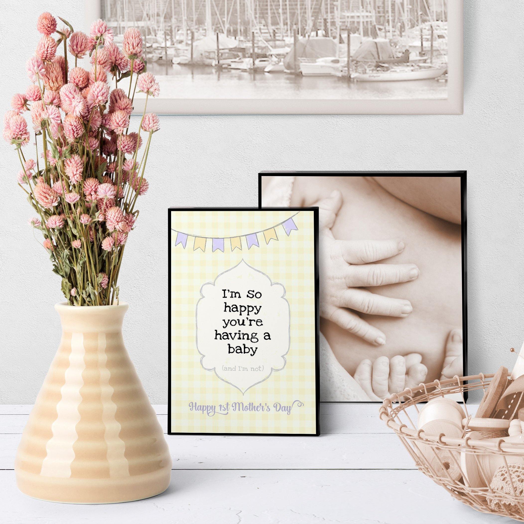1135 So Happy You're Having A Baby Art - deloresartcanada