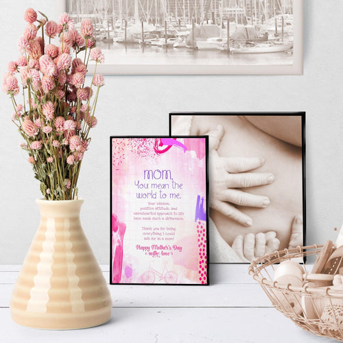 1152 Mother's Day Kind And Positive Art - deloresartcanada