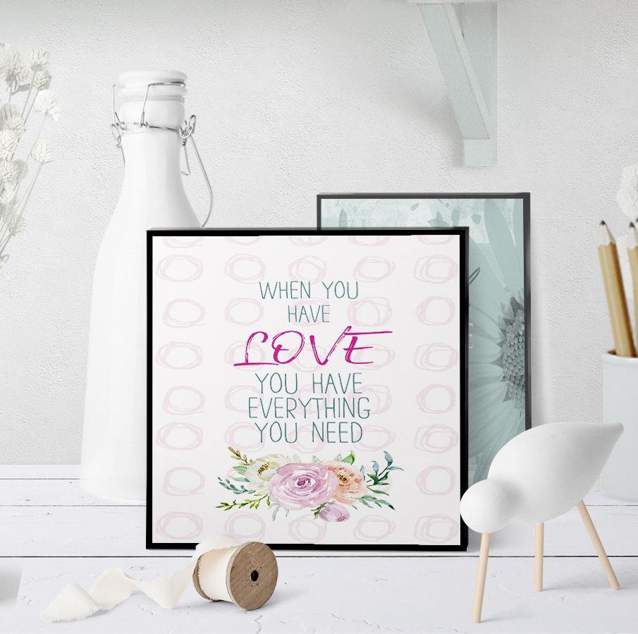 1156 When You Have Love V3 Art - deloresartcanada