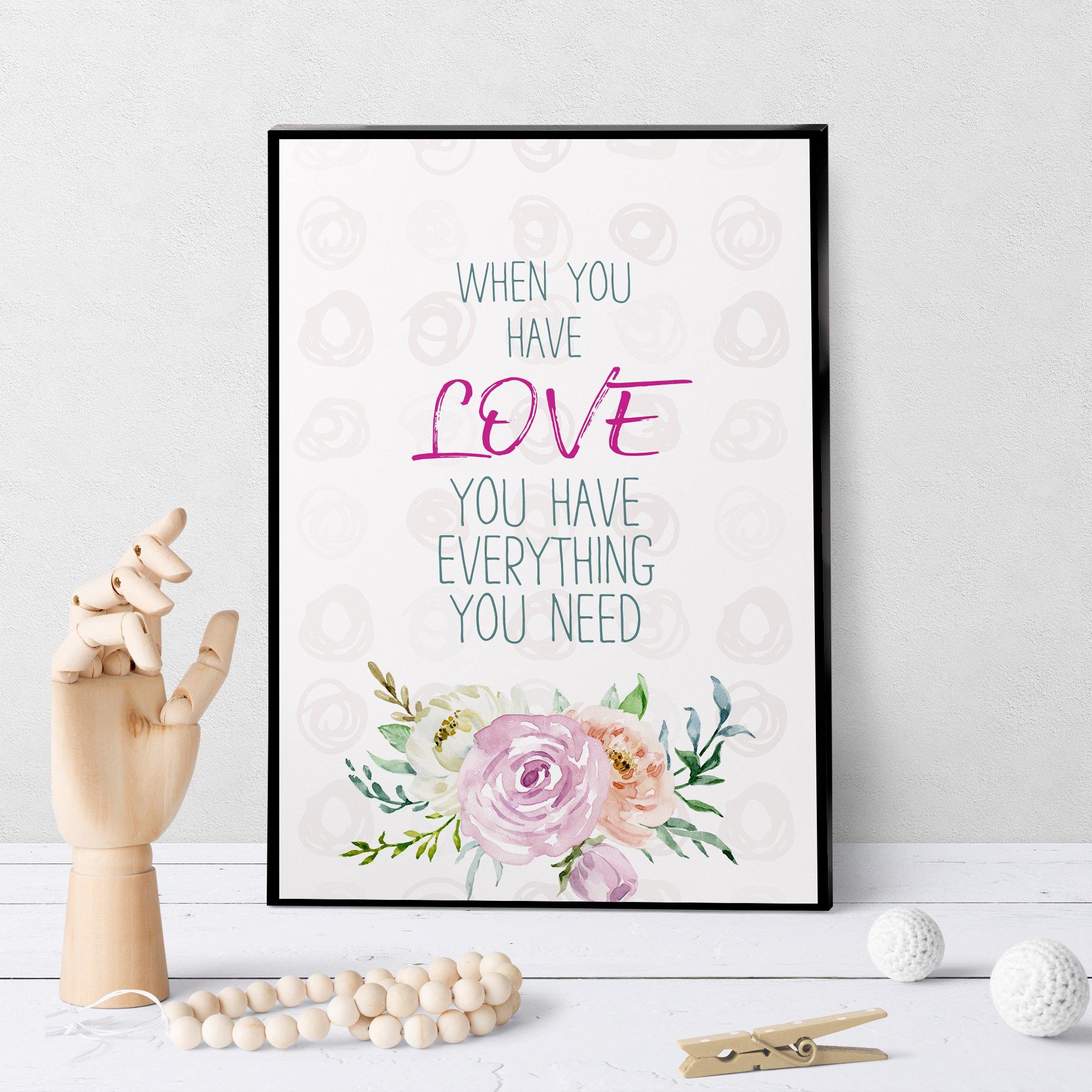 1156 When You Have Love V3 Art - deloresartcanada