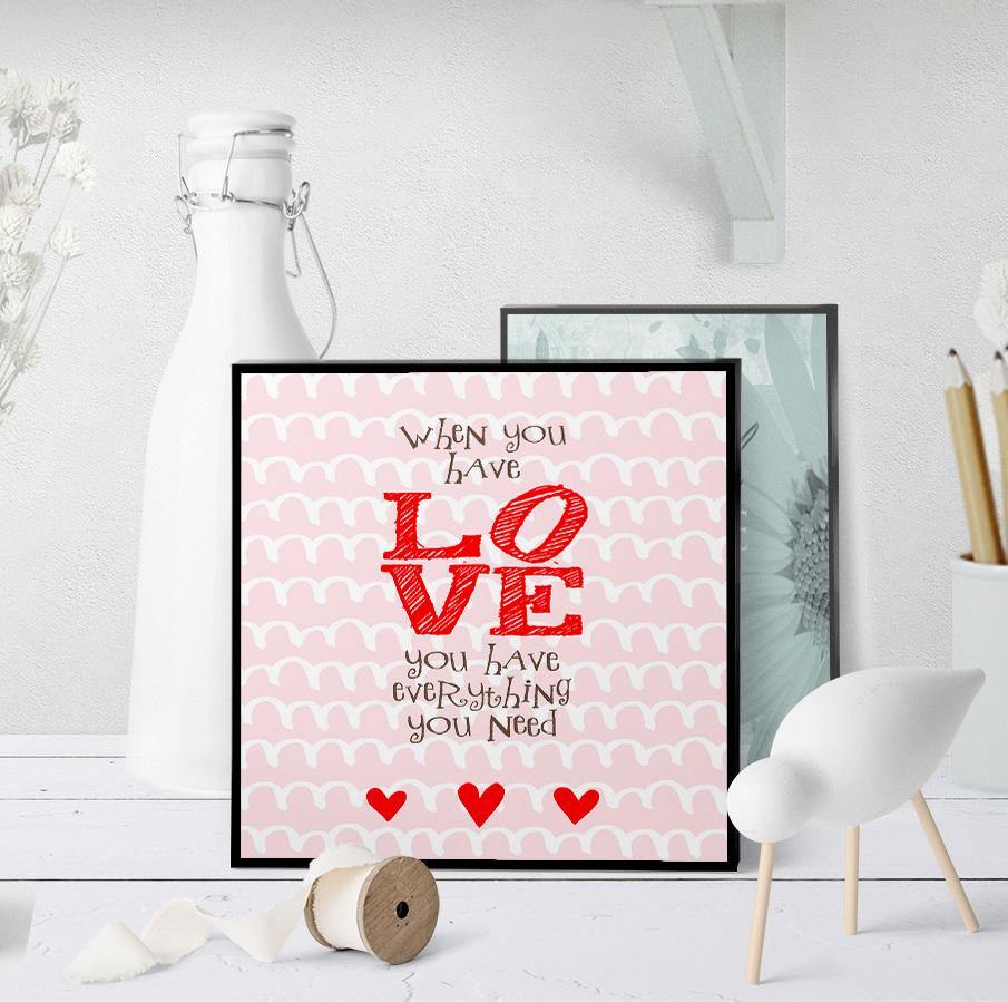 1157 When You Have Love V2 Art - deloresartcanada