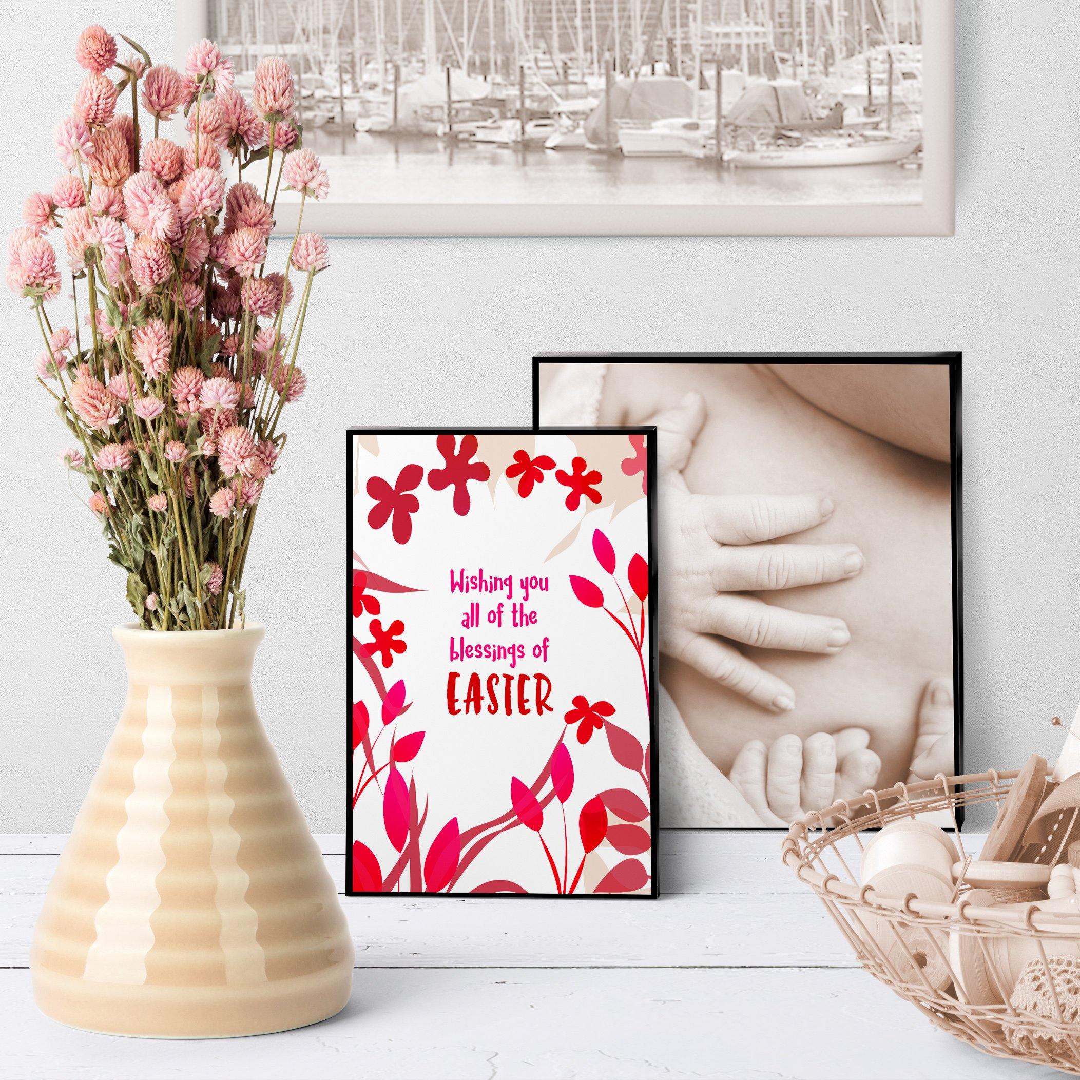 1164 Wishing You All Of The Blessings Of Easter Art - deloresartcanada
