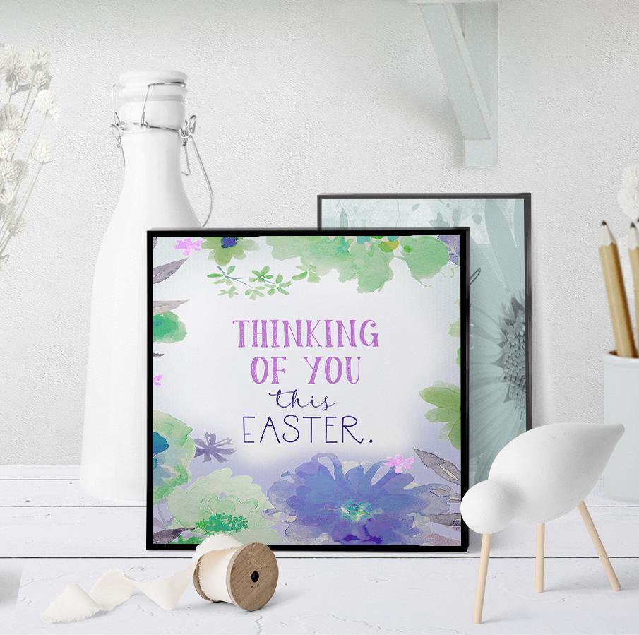 1166 Thinking Of You This Easter Art - deloresartcanada